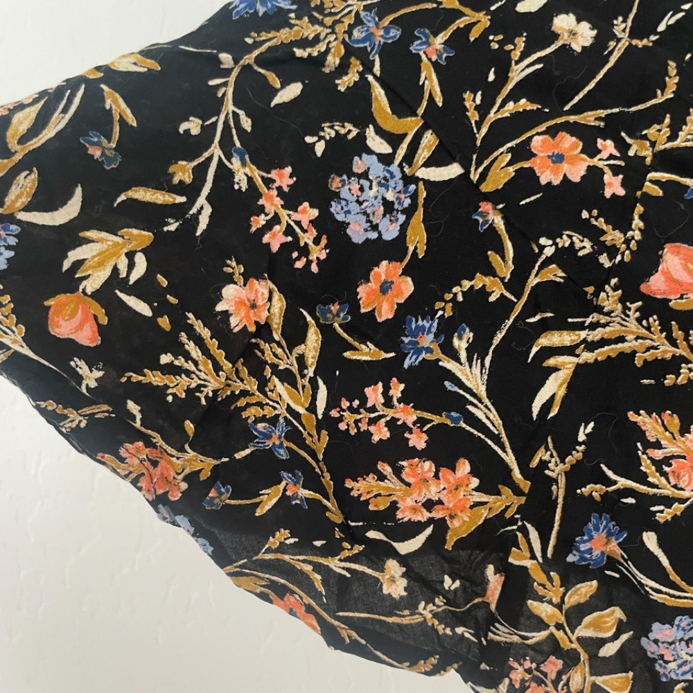 Kimchi Blue Floral Girly Chic Glam Hipster Hippie Artsy Art Vaca Cottage Shorts - Picture 4 of 8